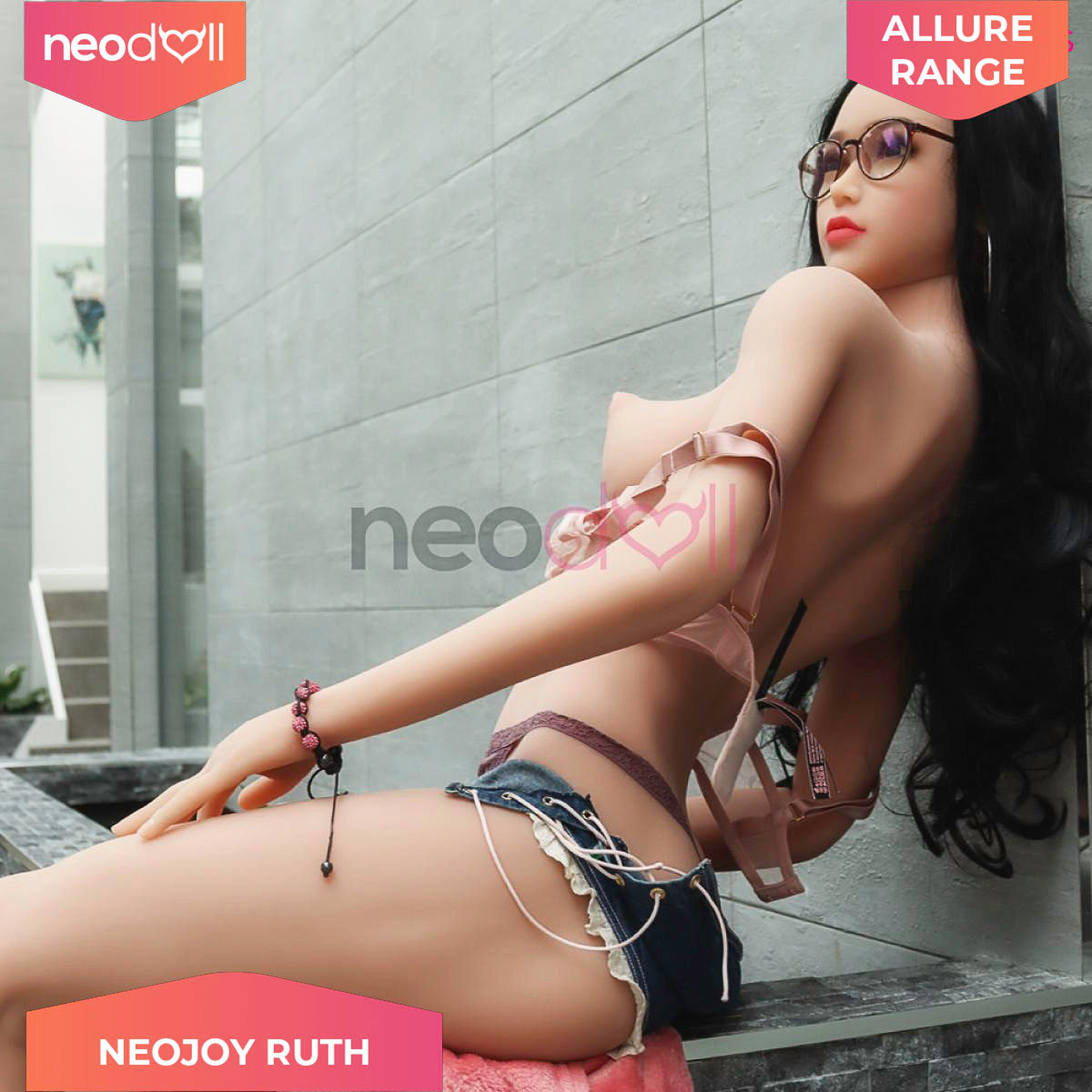 Neodoll Allure Ruth - Poupée de Sexe Réaliste - 170cm - Bronzer