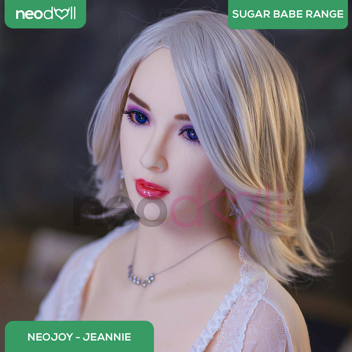 Neodoll Sugar Babe - Jeannie - Poupée de Sexe Réaliste - Utérus - 158cm - Naturel
