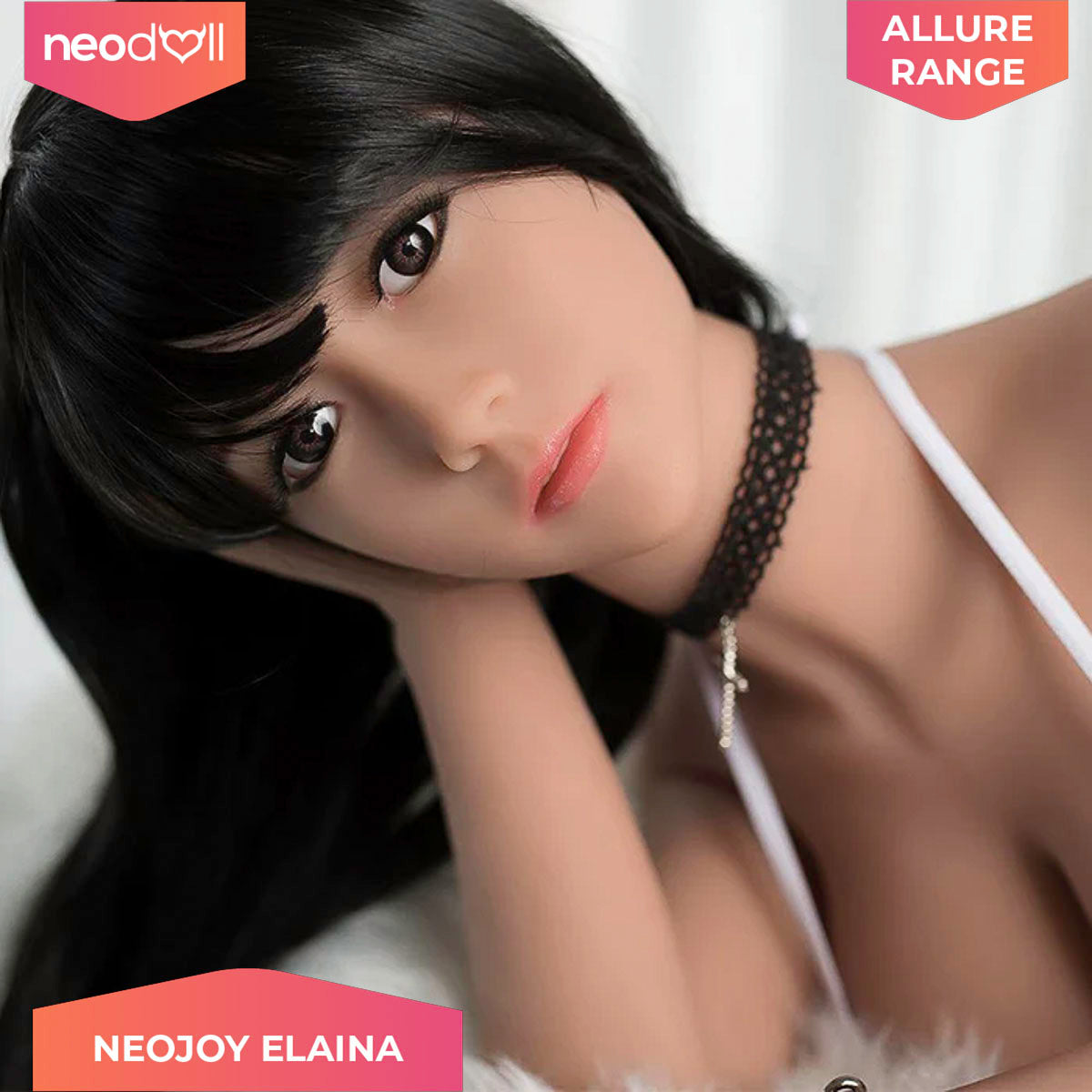 Neodoll Allure Elaina - Poupée de Sexe Réaliste - 150cm - Bronzer