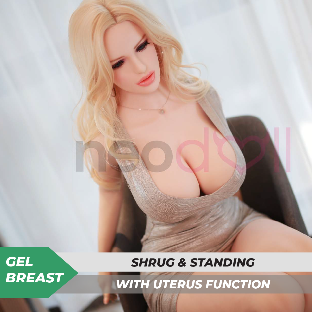 Neodoll Sugar Babe - Tiffany - Poupée de Sexe Réaliste - 168cm - Naturel