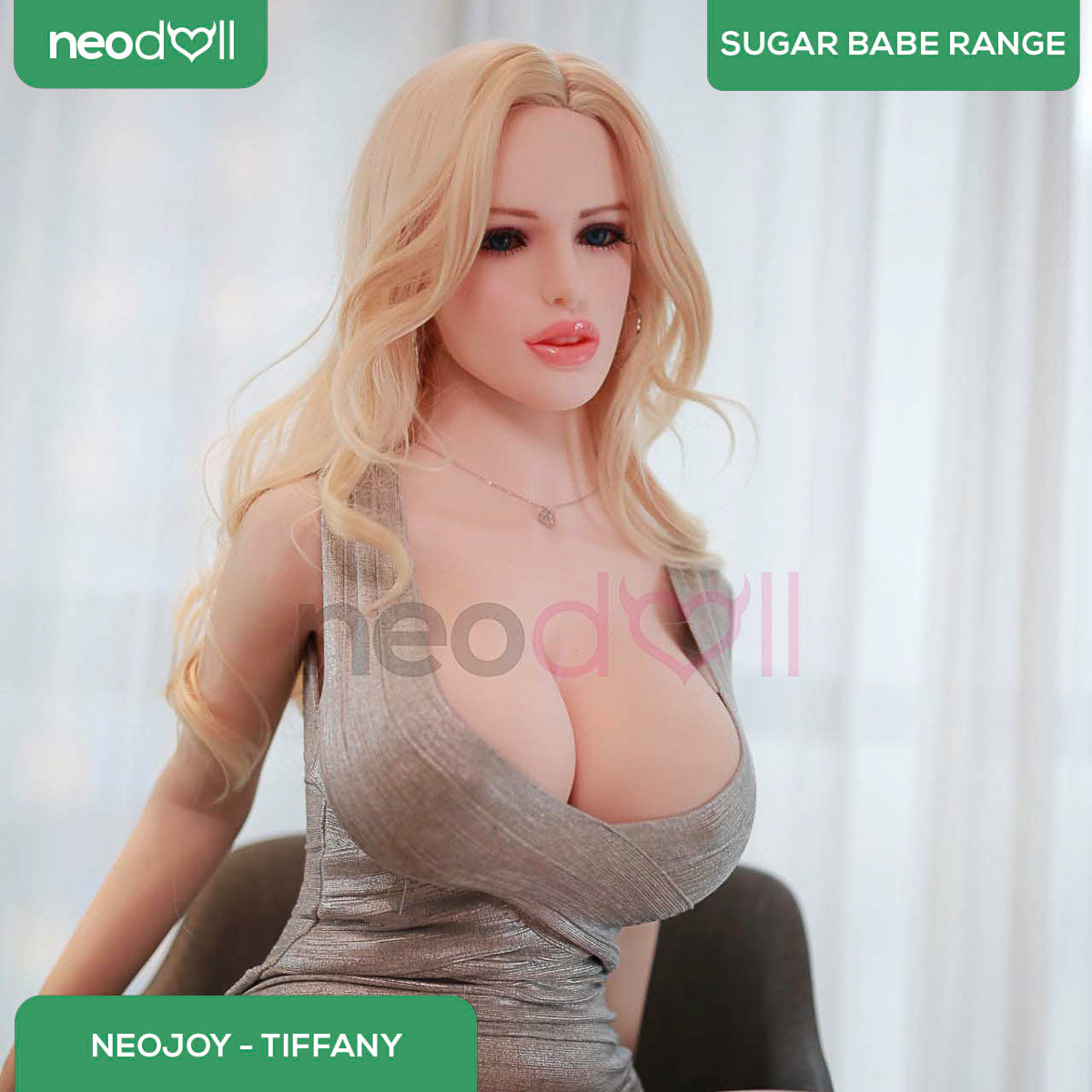 Neodoll Sugar Babe - Tiffany - Poupée de Sexe Réaliste - 168cm - Naturel