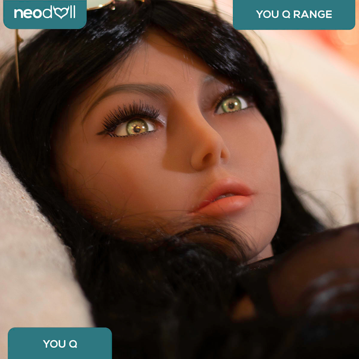 YouQ - Lyra - Torse de Poupée Sexuelle - Gel Sein - Bronzage Léger