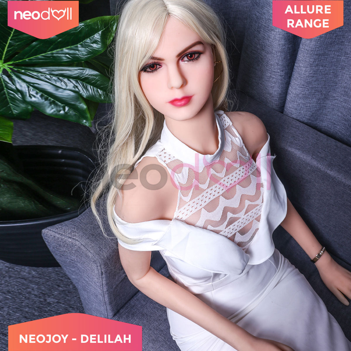Neodoll Allure Delilah - Poupée de Sexe Réaliste - 158cm - Bronzer