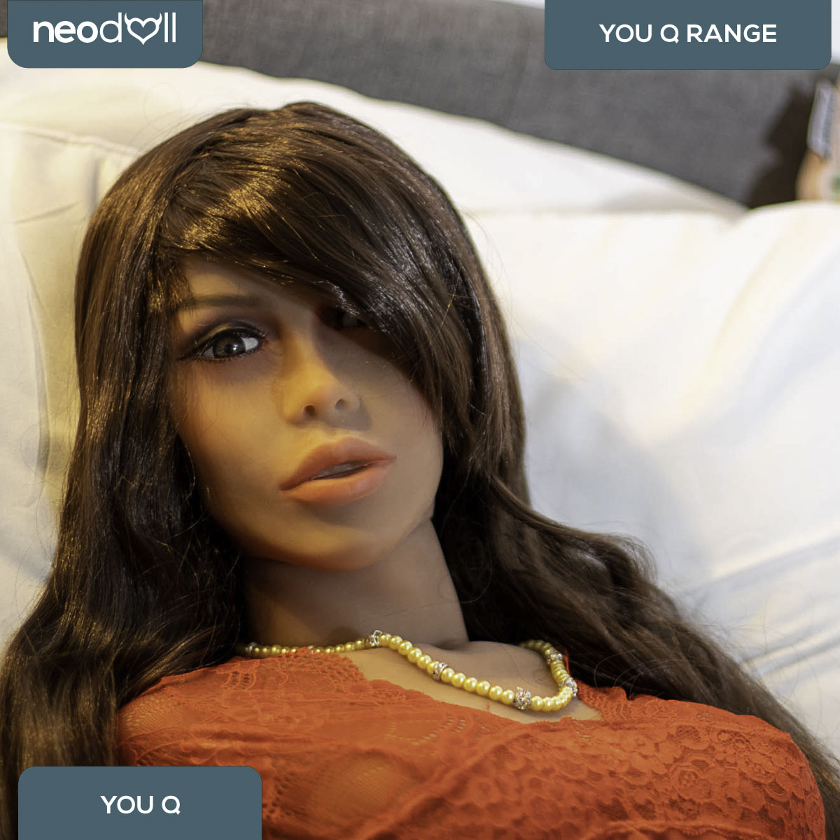 YouQ - Maryam - Torse de Poupée Sexuelle - Gel Sein - Bronzage Léger