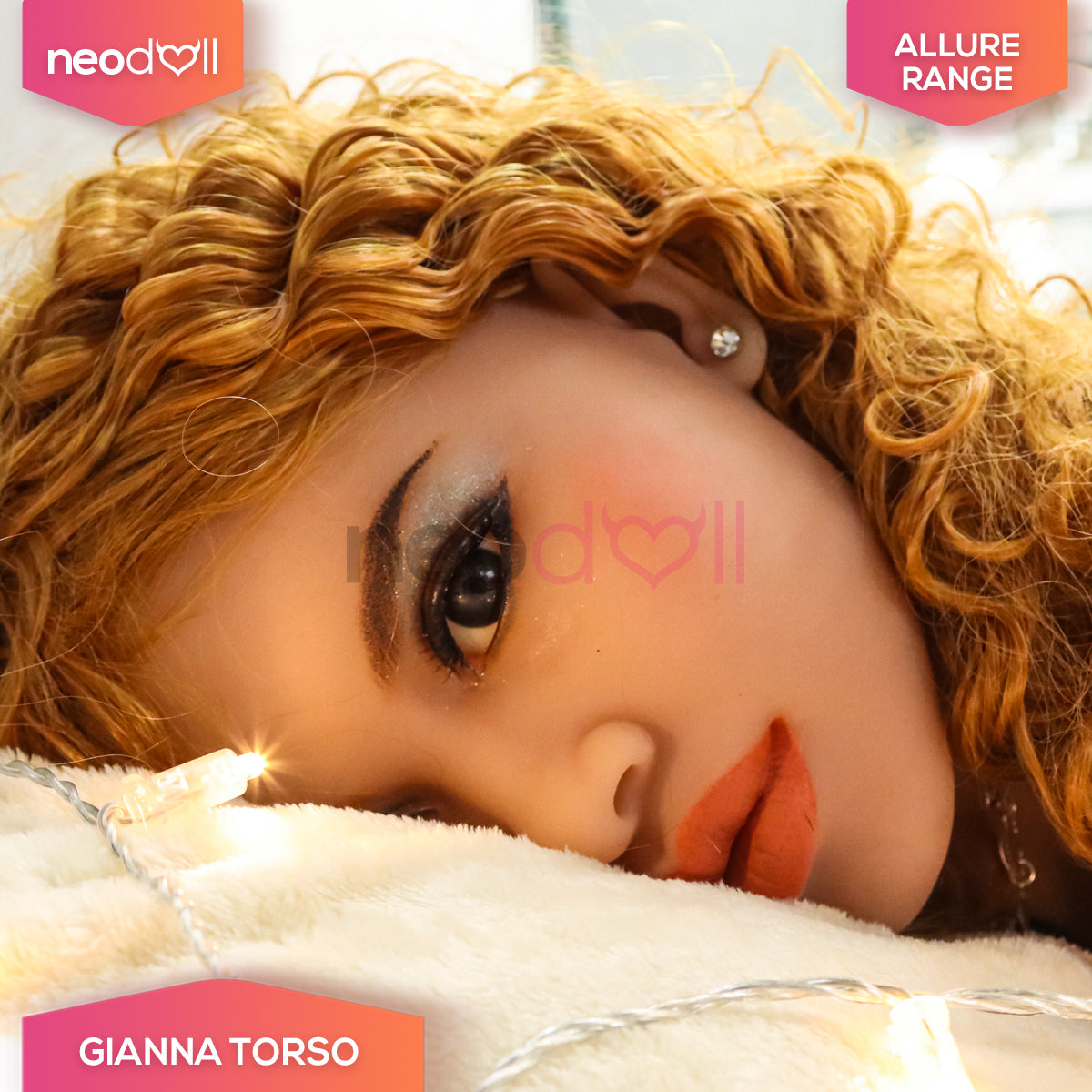 Allure Torse de Poupée Sexuelle - Gianna Tête & Torse - Bronzer