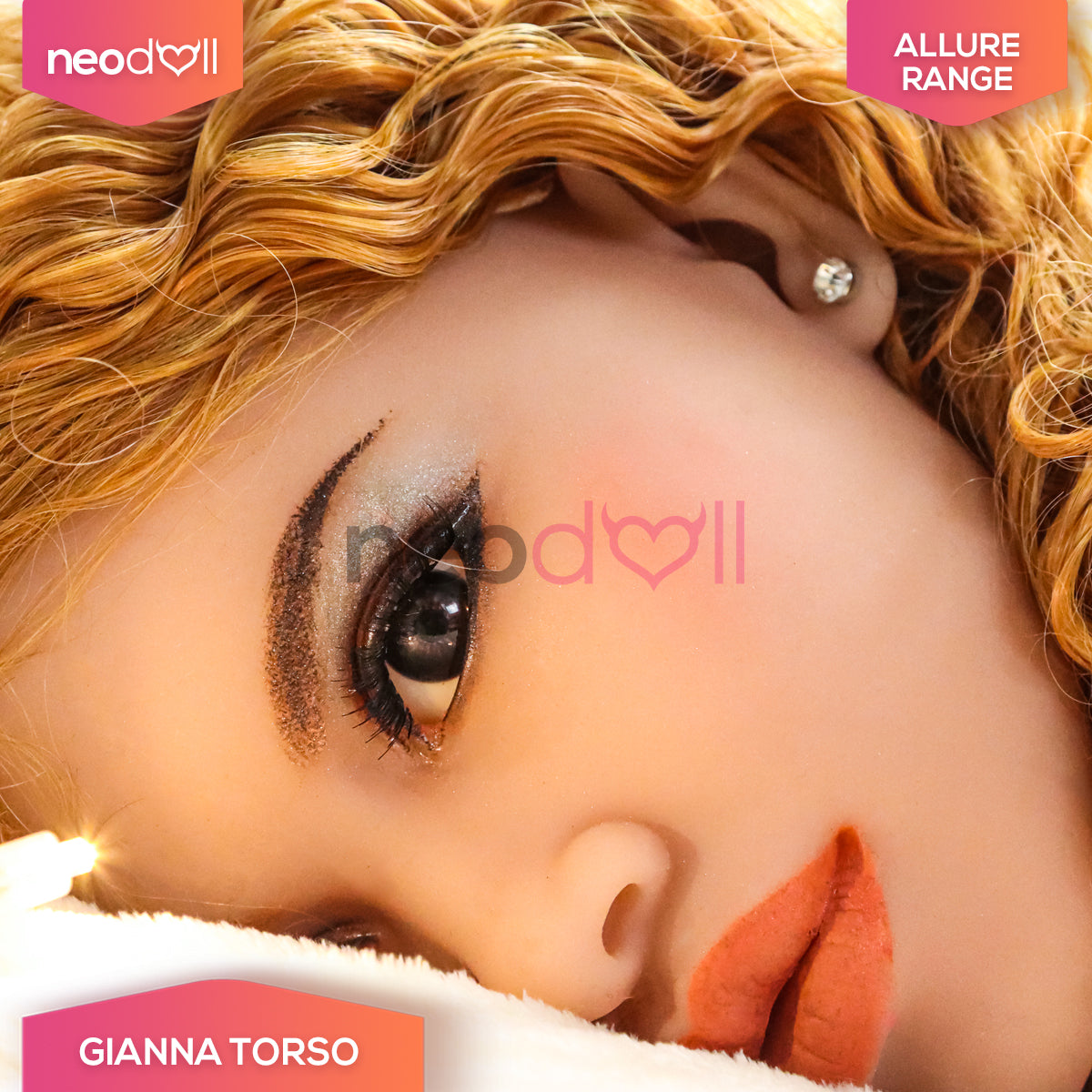 Allure Torse de Poupée Sexuelle - Gianna Tête & Torse - Bronzer