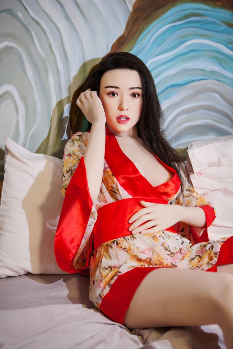 XYDoll - BeiBei - Poupée de Sexe Hybride en TPE Silicone - 168cm - Cheveux Implémentés - Naturel