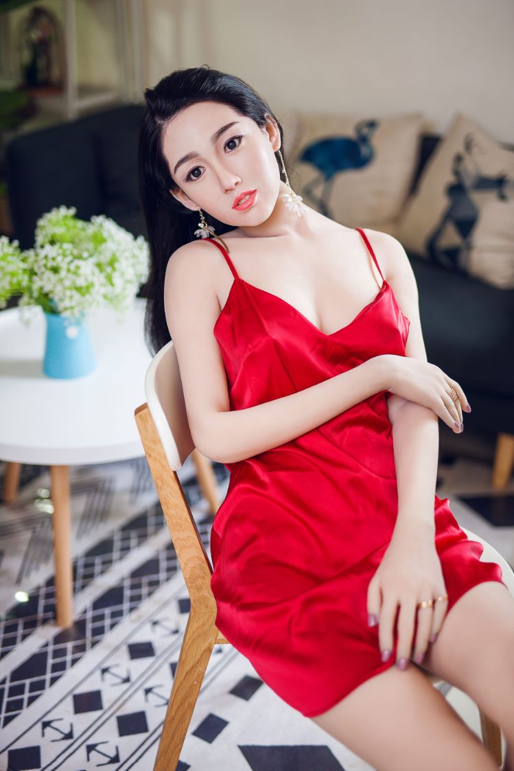 XYDoll - Julia - Poupée de Sexe Hybride en TPE Silicone - 168cm - Cheveux Implémentés - Naturel