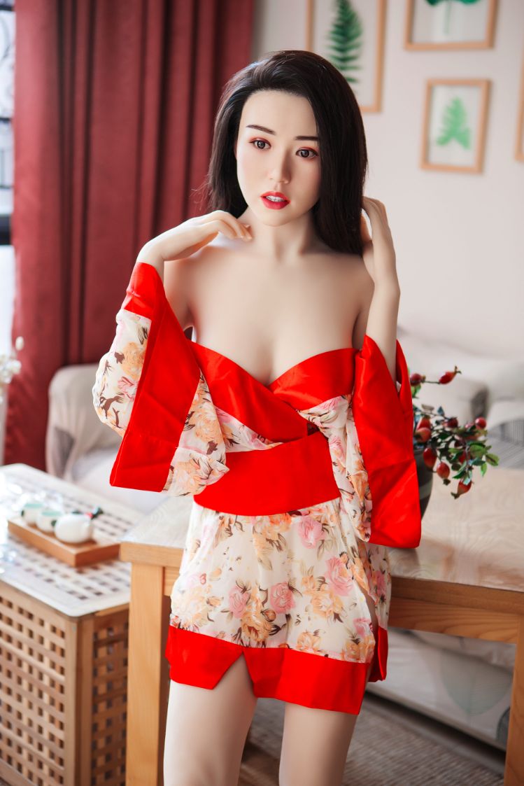 XYDoll - BeiBei - Poupée de Sexe Hybride en TPE Silicone - 168cm - Cheveux Implémentés - Naturel