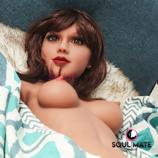 Soulmate Dolls - Alyssa Tête avec Torse de Poupée Sexuelle  - Brun Clair